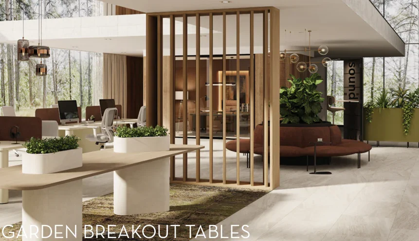 DD Clover Planter Breakout Dining Bench