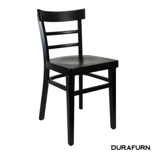 FL Vienna Solid Timber with Ply Seat Hospitality Chair thumbnail 1