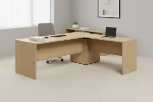 DD Concept Office Desk with Modesty Panel & Return thumbnail 3
