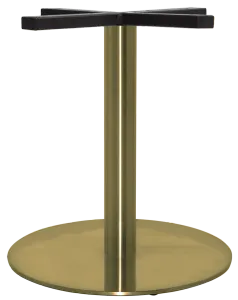 EZ BASE COFFEE TABLE ROME DISC 400MM BRASS thumbnail 1