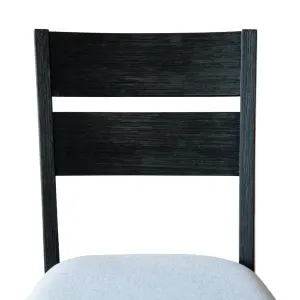 VI Ella Fabric Seat Solid Timber Dining Chair thumbnail 3