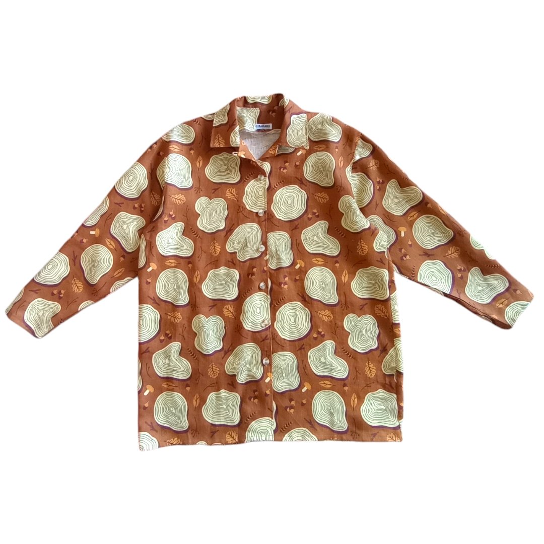 Miramara Designs - Women’s Linen Shirt - Timber