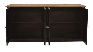 VI Velino Solid Timber 4 Door Buffet thumbnail 3