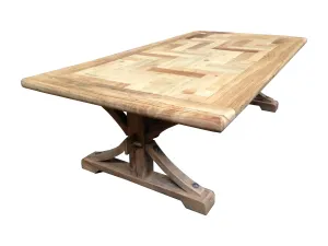 MF Brussels Recycled Elm Timber Coffee Table thumbnail 4