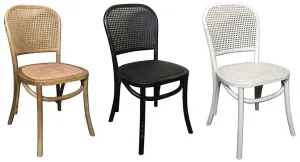 MF Bahamas Dining Chair in Rattan Seat & Backrest thumbnail 3