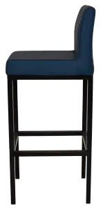 EZ Dublin Black Metal Leg Vinyl Seat Barstool thumbnail 7