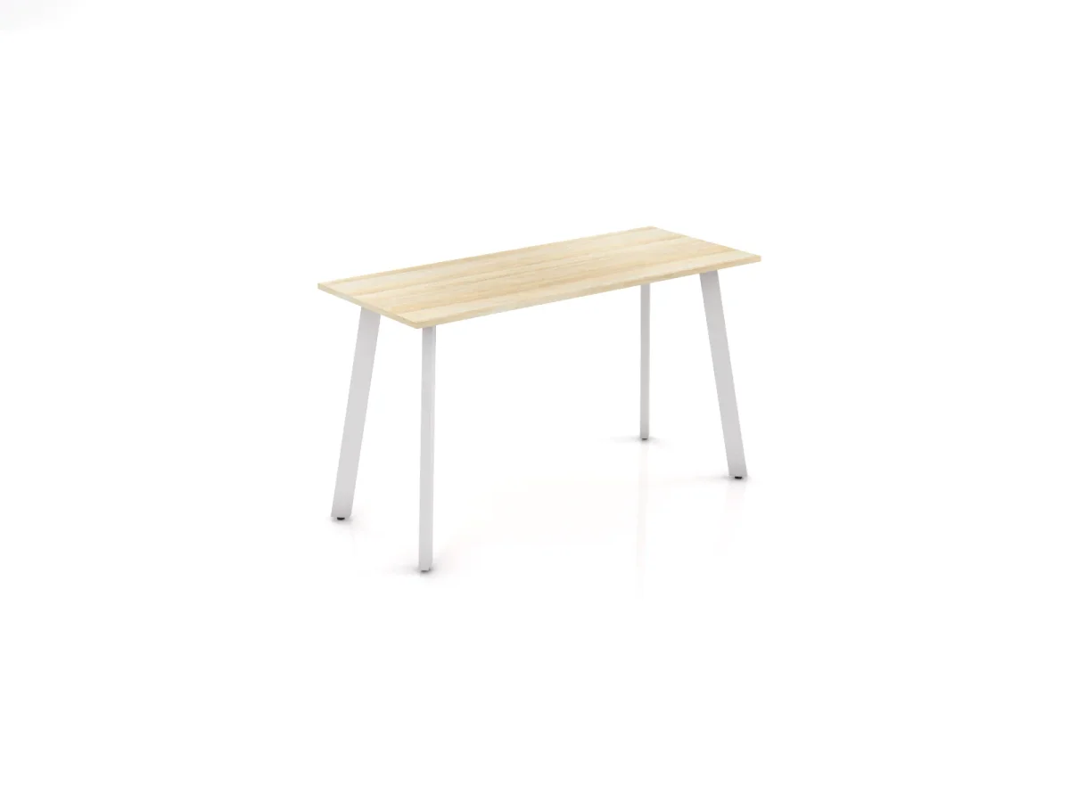 OL Flare Bar Leaner High Table – Oak Top