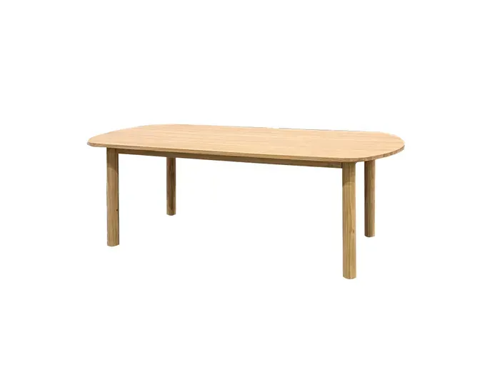 MD Metz Solid Timber Oval Dining Table