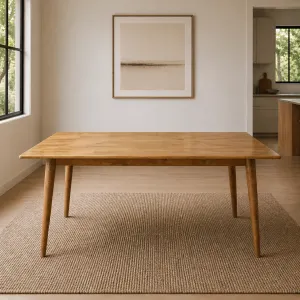 MF Tiffany Solid Timber Scandinavian Style Dining Table thumbnail 2