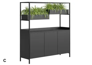 DD Pershin Welded 3 Door Planter Garden Storage thumbnail 1
