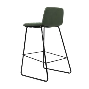 RL Pixel Fabric Upholstered Sled Base Counter Stool thumbnail 2