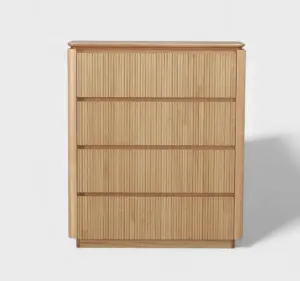 MD Prado Solid Timber 4 Drawer Tallboy thumbnail 3