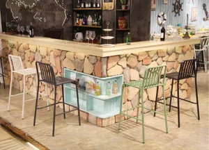 FL Boardeaux Aluminium Stackable Hospitality Outdoor Barstool thumbnail 6