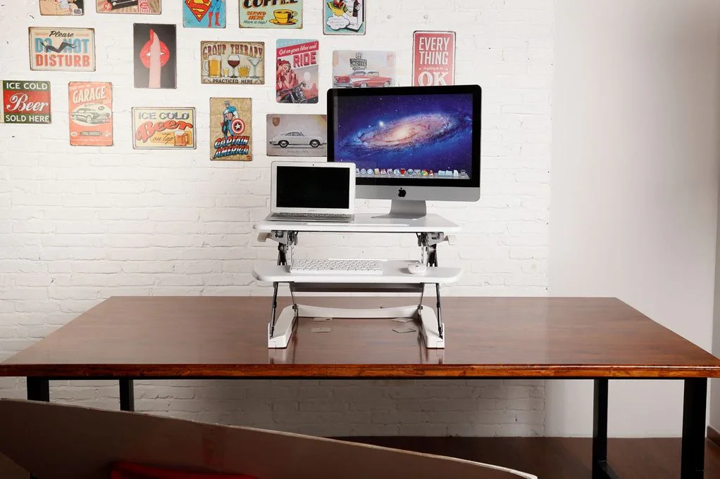 RL Rapid Sit and Stand Height Adjustable Desk Riser thumbnail 4