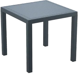 FL 3 Piece Outdoor Square Dining Table Setting with Ibiza Armchair thumbnail 4