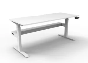 RL Boost Crank Single User Manual Height Adjustable Desk with Cable Tray thumbnail 1