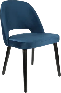FL Semifreddo Velvet Upholstered Timber Legs Hospitality Chair thumbnail 2