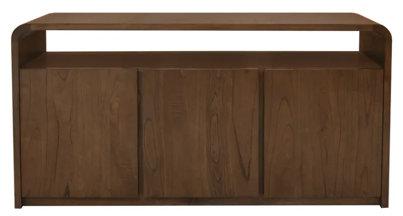 CT Gatsby Solid White Cedar Timber 3 Door Buffet