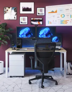 OL Optic Mesh Back Task Chair thumbnail 6