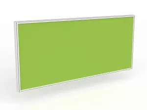 Ol Anvil Desk 6-User Double Sided Workspace with Breathe Screen & White Frame Oak Top thumbnail 10