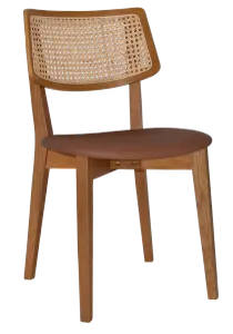 EZ Phoenix Solid Timber Framed Rattan Back Hospitality Dining Chair thumbnail 15
