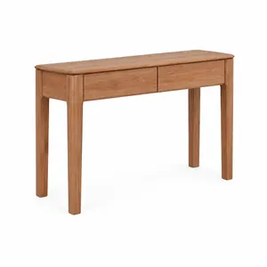 MD Pathway Solid Timber 2 Drawer Hall Table thumbnail 2