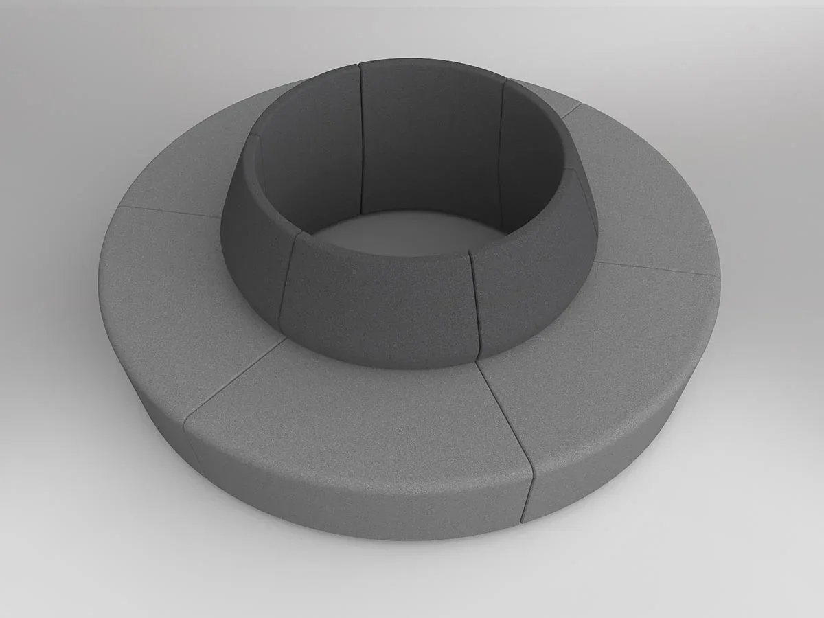 OL Motion Disc 6 Seater Lounge for Reception Area