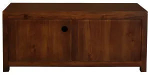 CT Paris Solid Timber 2 Drawer Low Entertainment Unit thumbnail 10
