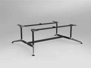 OL Modulus Twin Post Single Span Meeting Table Frame thumbnail 15