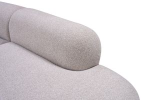 VI Daytona Fabric Upholstered 6 Seater Curved Lounge thumbnail 3