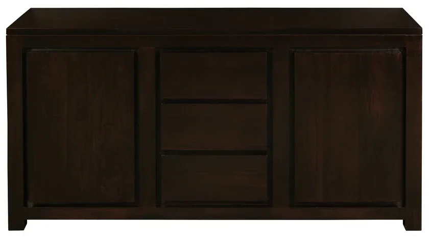 CT Amsterdam Solid Mahogany Timber 2 Door 3 Drawer Buffet