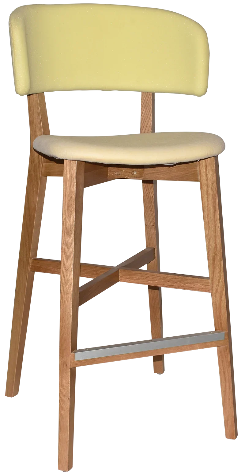 EZ STOOL TORINO BLACK - UNUPHOLSTERED (BACK & SEAT)