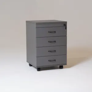 RL Rapid Worker 4 Drawer Mobile Pedestal thumbnail 2