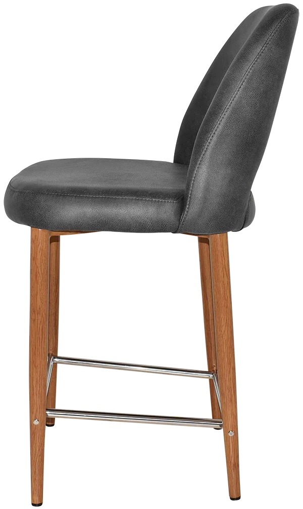 EZ STOOL ALBURY SIDE 650 METAL LIGHT OAK