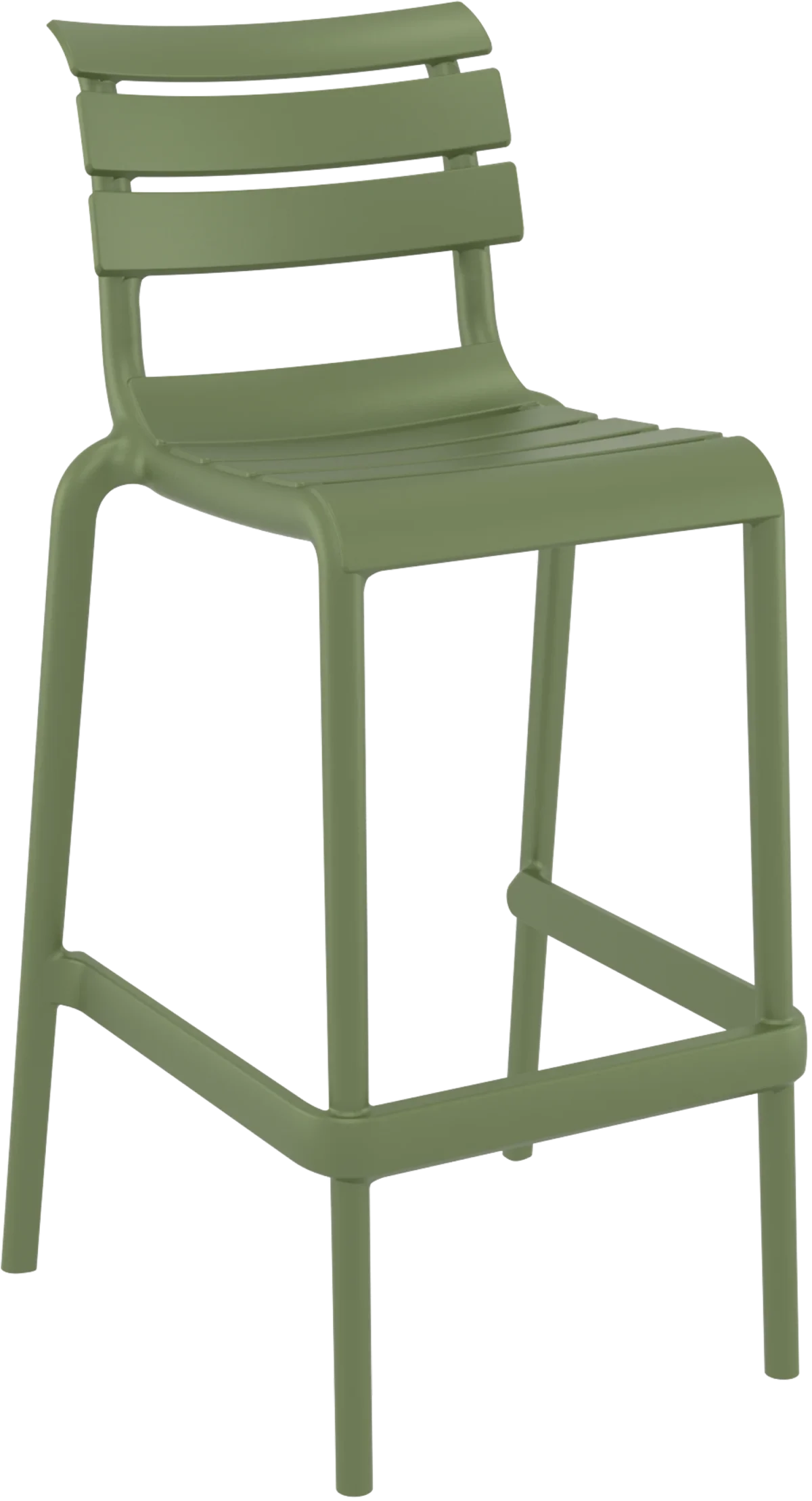 FL Helen Hospitality Stackable Outdoor Barstool