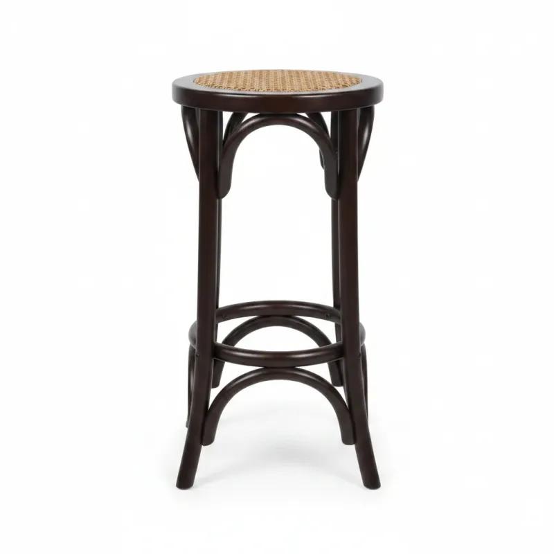 MF Rattan Seat Breakfast Stool
