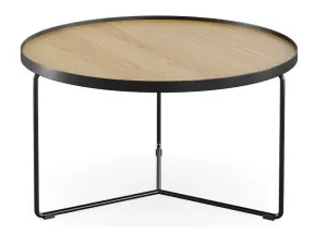DD Eclipse Metal Legs Round Coffee Table thumbnail 1