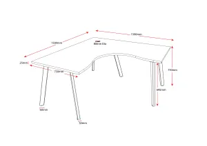 RL Eternity Corner Desk thumbnail 3