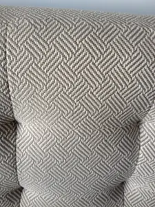 MF Marie Fabric Upholstered Metal Leg Lounge Chair thumbnail 3