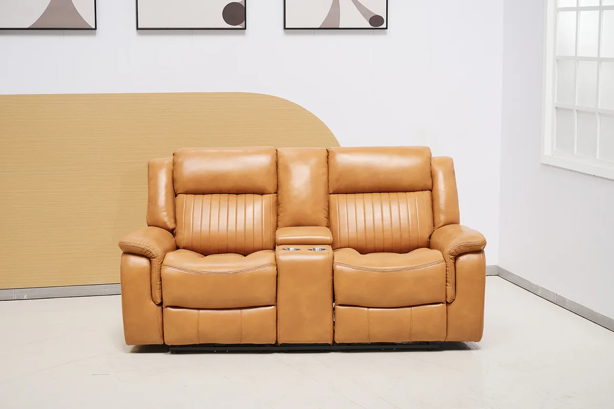 BT Paragon PU Leather Upholstered 2 Seater Electric Recliner Lounge