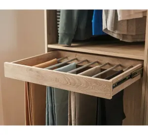 HE Bronte Wardrobe with Cloth Hanging and Pants Rack thumbnail 5