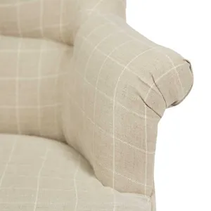 SH Fitzroy Fabric Upholstered Slipper Chair thumbnail 3