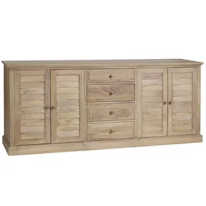 SH Chartres Solid Timber 4 Door 4 Drawer Buffet thumbnail 1