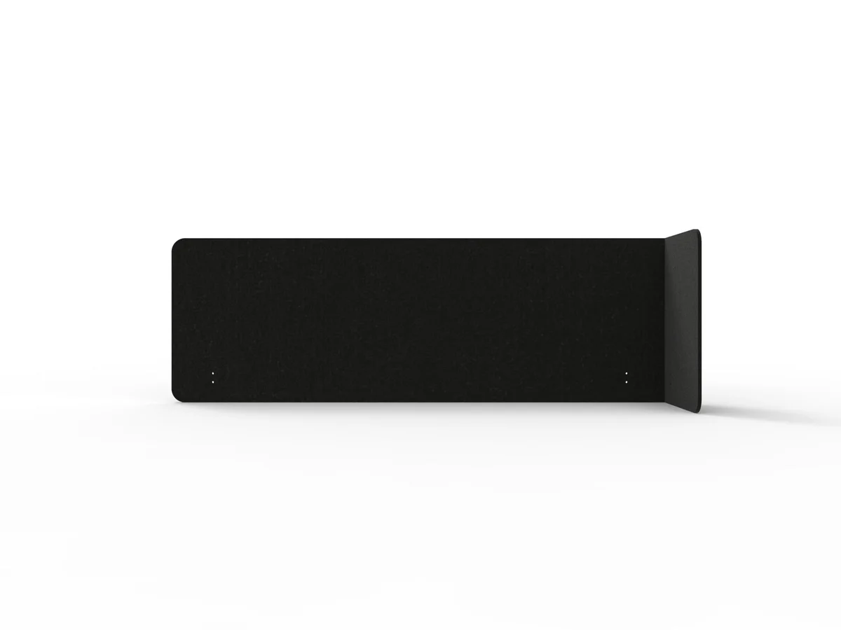 RL Acouline  Quarter Right End Wrap Screen for Workstation