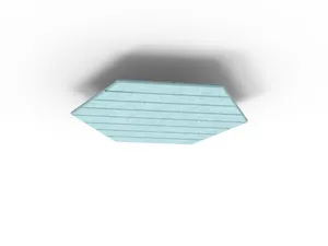 RL Acouline V Groove Hive Hexagonal Hanging Ceiling Panels thumbnail 13