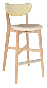 EZ Rialto Stained Solid Timber Framed Barstool thumbnail 3