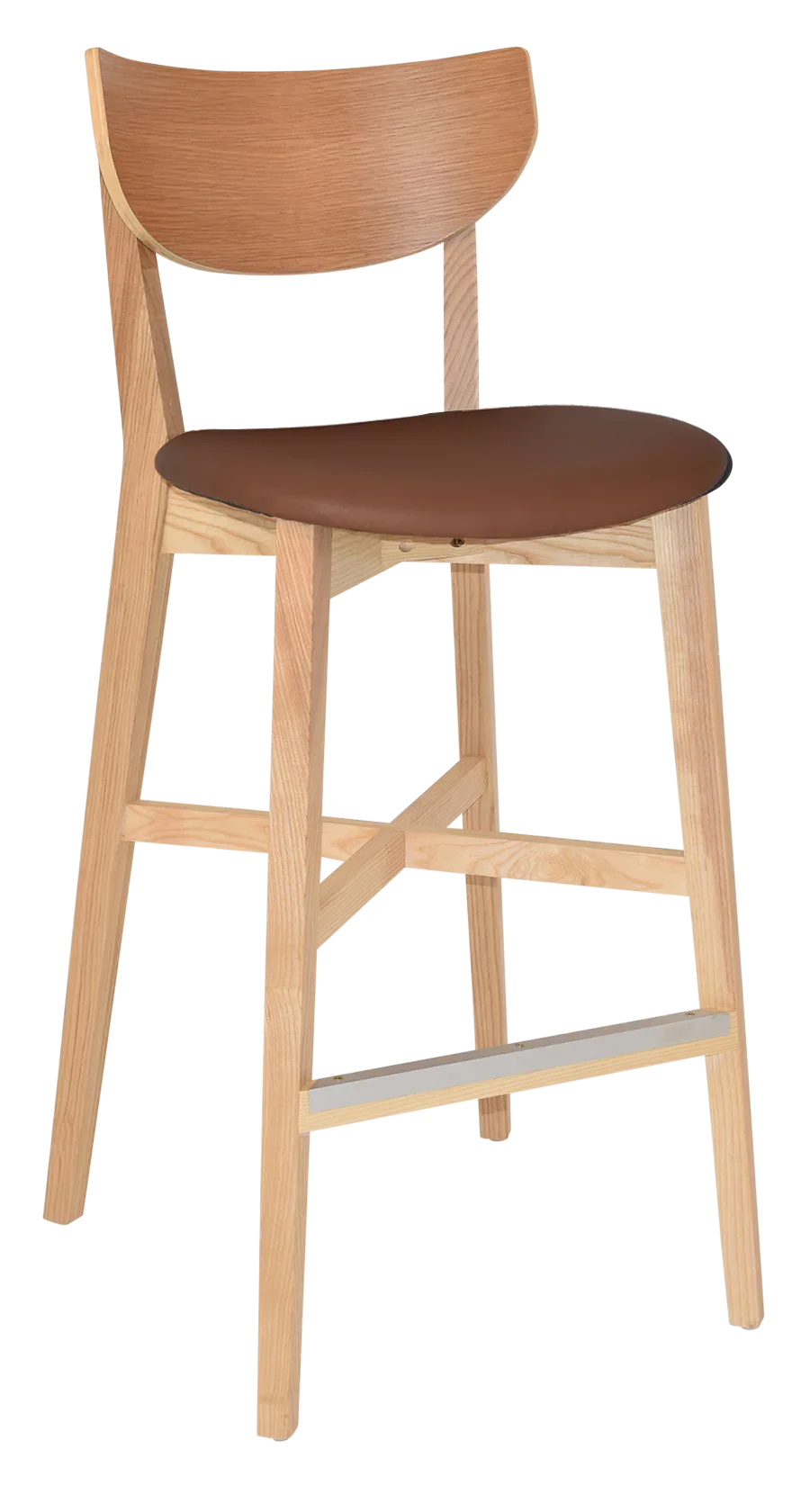 EZ Rialto Stained Solid Timber Framed Barstool