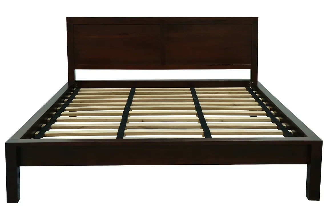 CT Amsterdam Solid Mahogany Timber Queen Bed