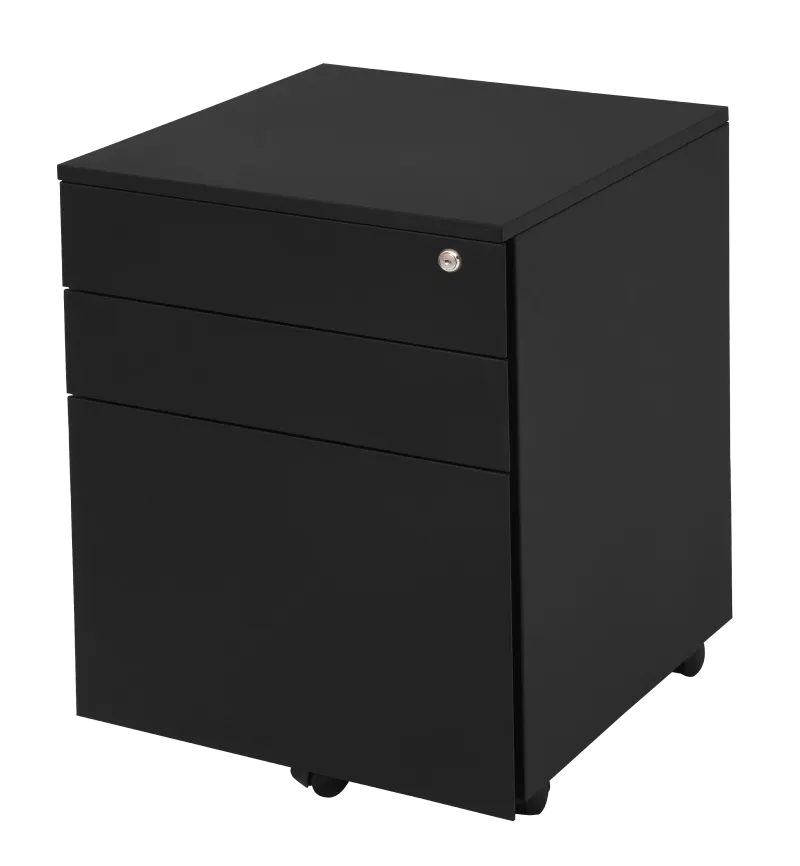 RL Go Steel 3 Drawer Mobile Pedestal