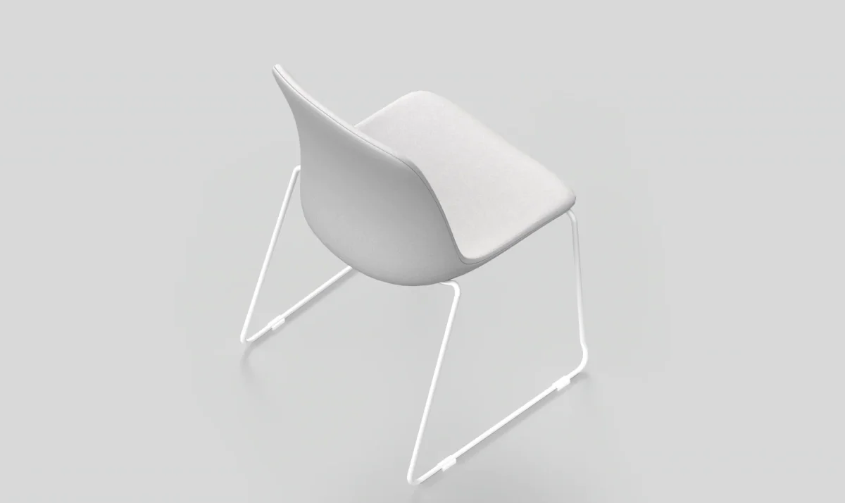 OL Vista Glide Sled Base Hospitality Stacking Chair